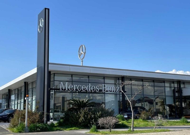 Hệ thống đại lý Mercedes-Benz (200 địa điểm tính đến năm 2023)