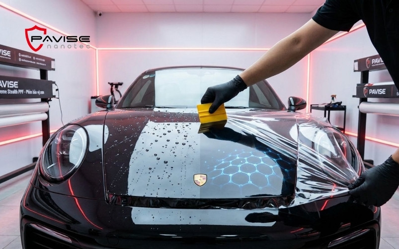 Phim cách nhiệt Pavise Nanotec công nghệ Nano Carbon Ceramic.